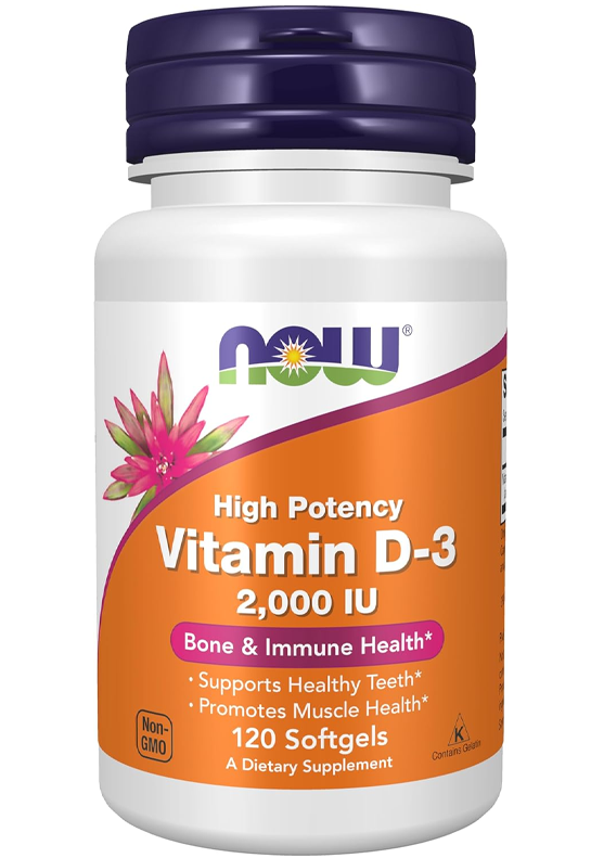 Vitamin D3 2000 IU 120 Softgels